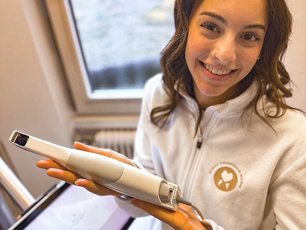 3D-Scanner beim Zahnarzt